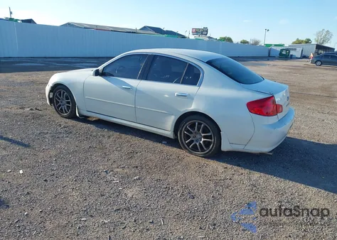 2006 Infiniti G35 from USA, damaged, VIN JNKCV51E26M503843